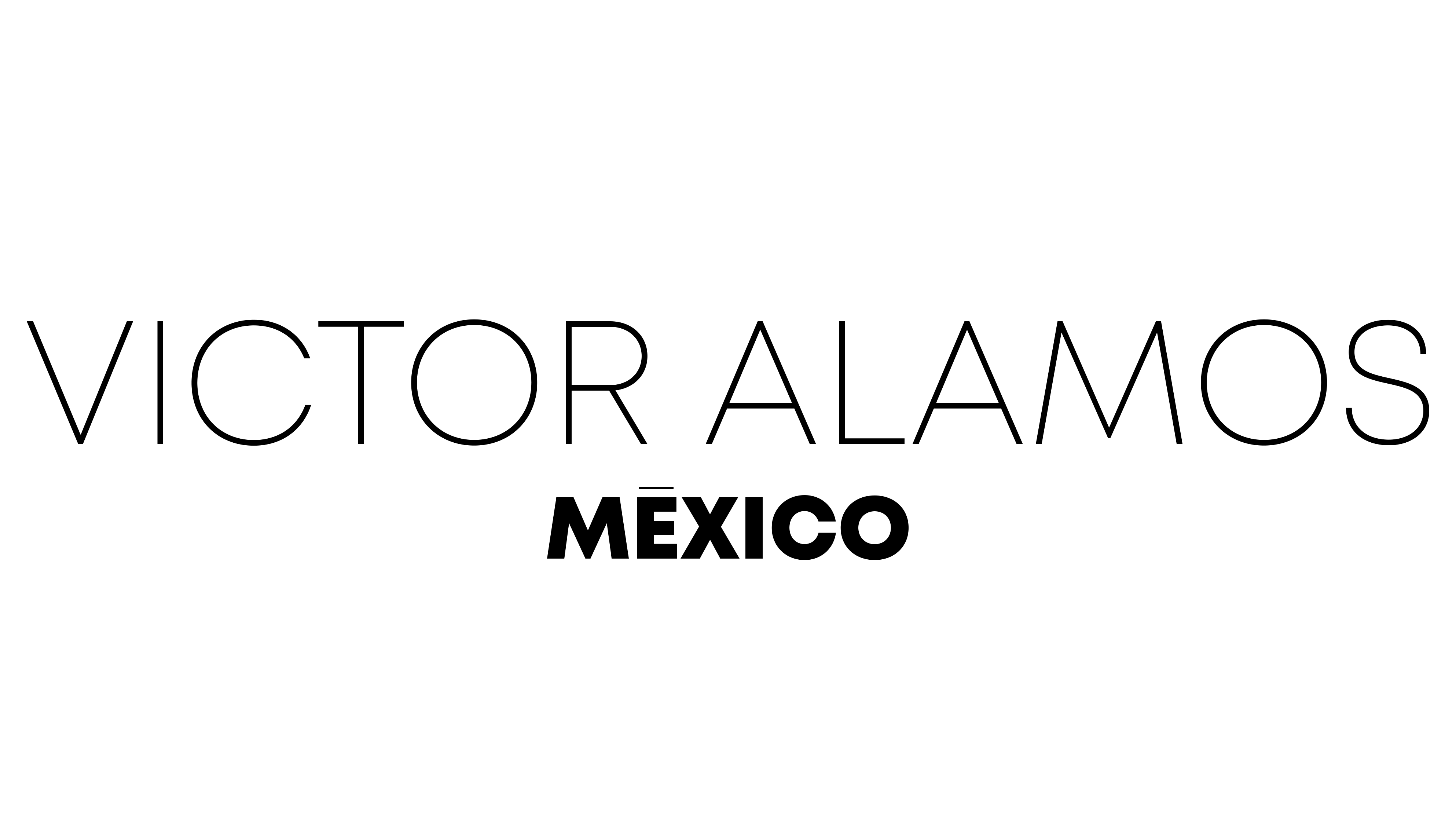 Victor Alamos Logo B&W